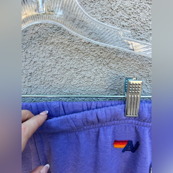 ❌SOLD❌AVIATOR NATION BOLT 4 SWEATPANTS in LAVENDER NEON PINK New With Tags! - Picture 2 of 5